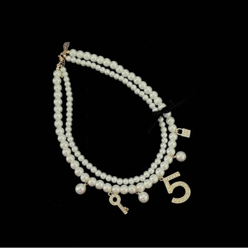 Pearl #5 Necklace - Picture 7 of 8